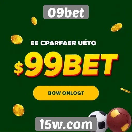 Ofertas de bônus disponíveis em 09bet