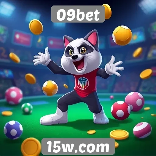 Variedade de jogos disponíveis na plataforma 09bet
